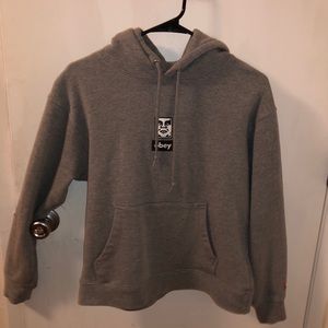 OBEY gray women’s sweater